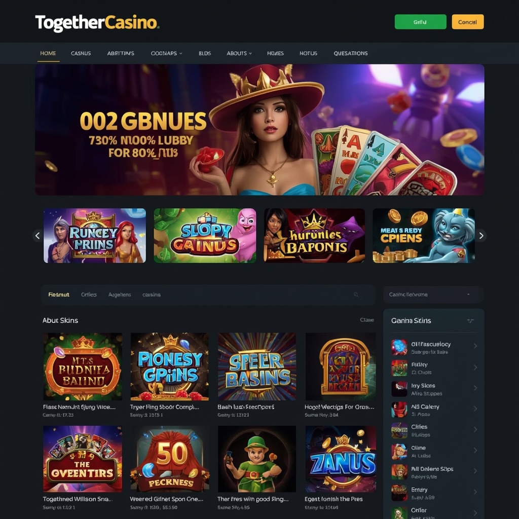 TogetherCasino — guide complet, avis, bonus et astuces pour jouer en ligne