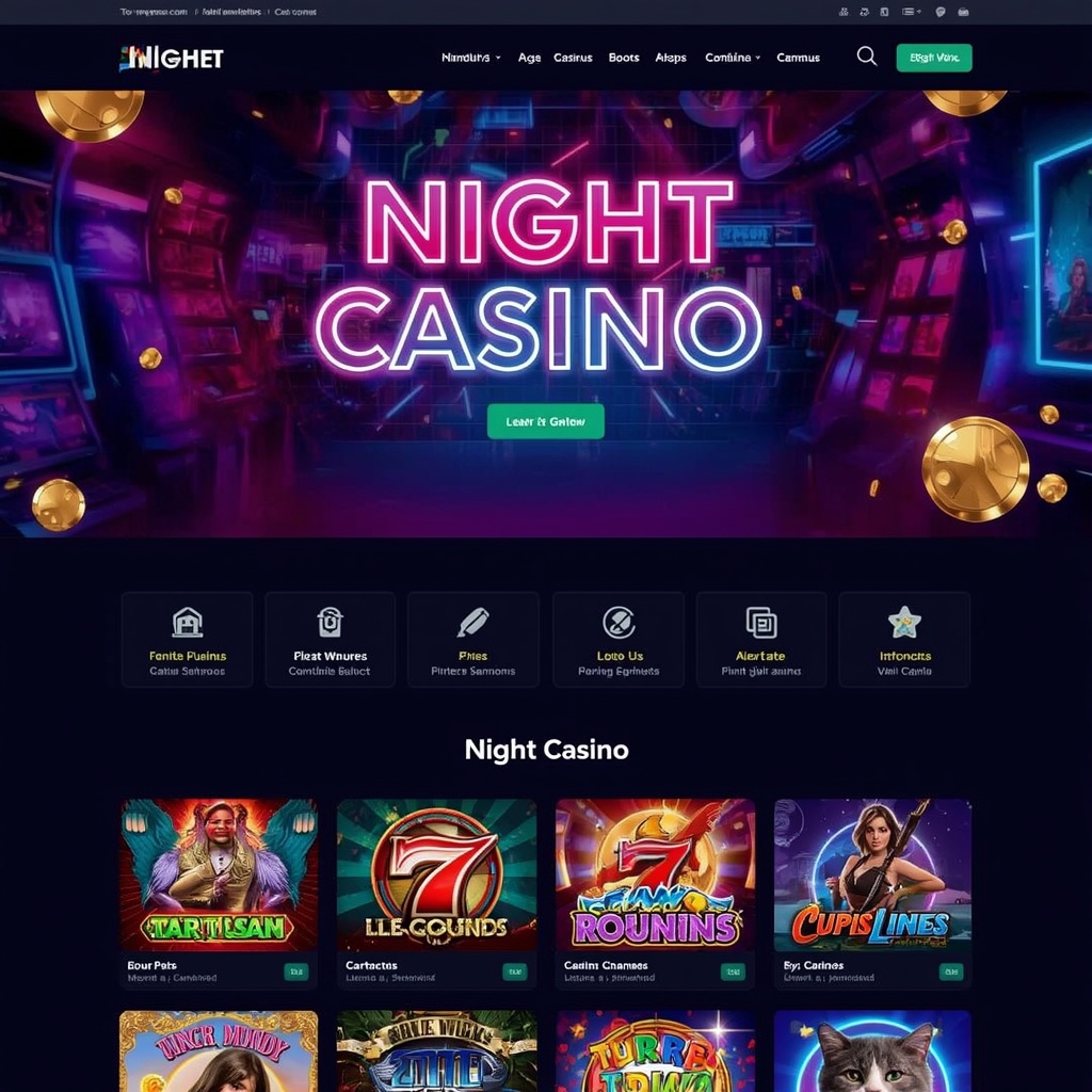 Night casino: guide complet pour les amateurs de jeux nocturnes